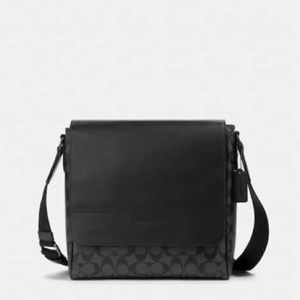 Houston Map Bag In Signature Canvas(Coach)
